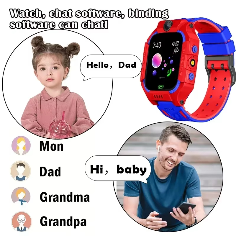 Montre intelligente pour enfan - Smartwatch Watches For Kid Girl avis et prix