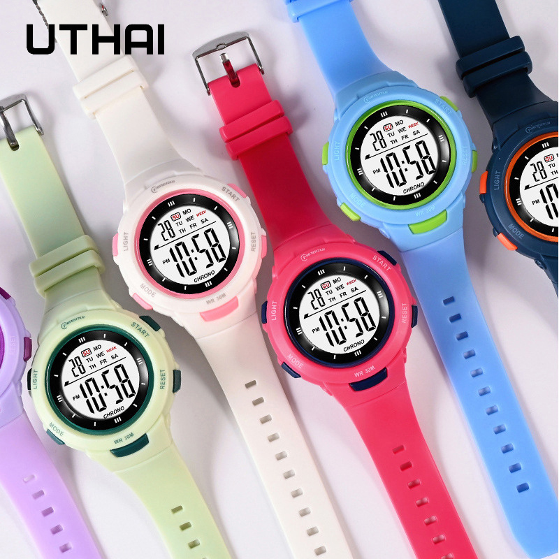 UTHAI enfants montres sport mo - Smartwatch Watches For Kid Girl avis et prix